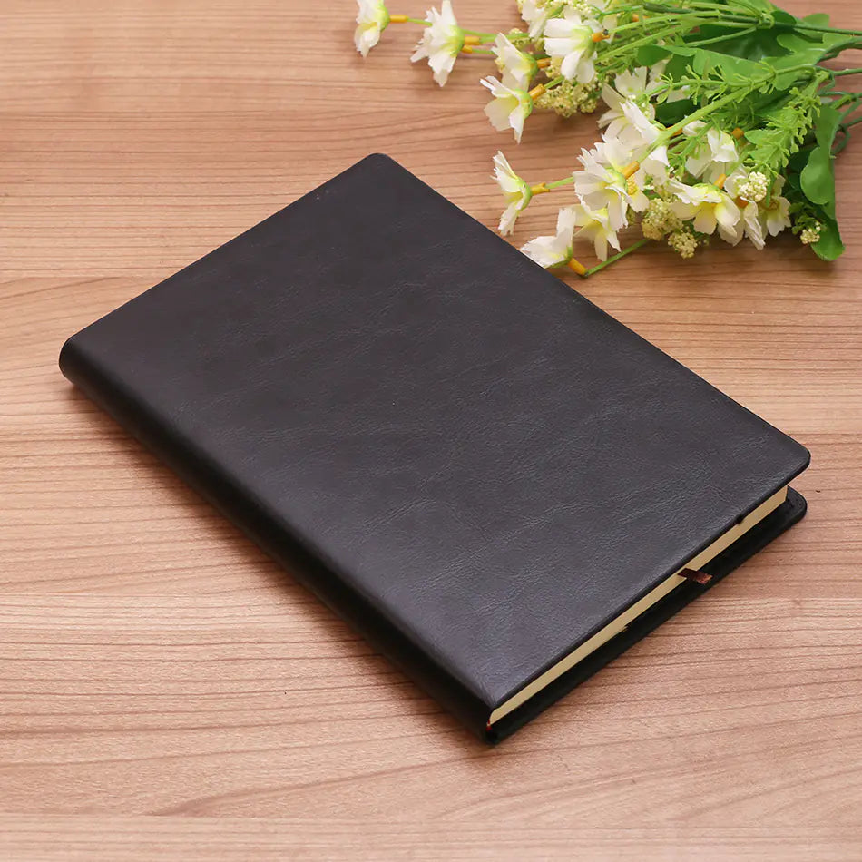 Custom A5 Vintage PU Leather Business Notebook