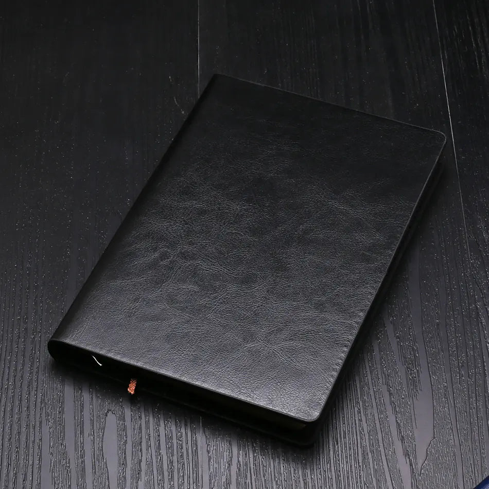 Custom A5 Vintage PU Leather Business Notebook