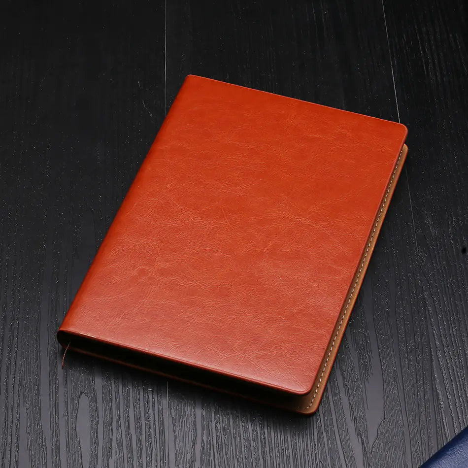 Custom A5 Vintage PU Leather Business Notebook